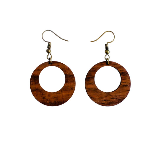 Boucles d'oreilles circulaire