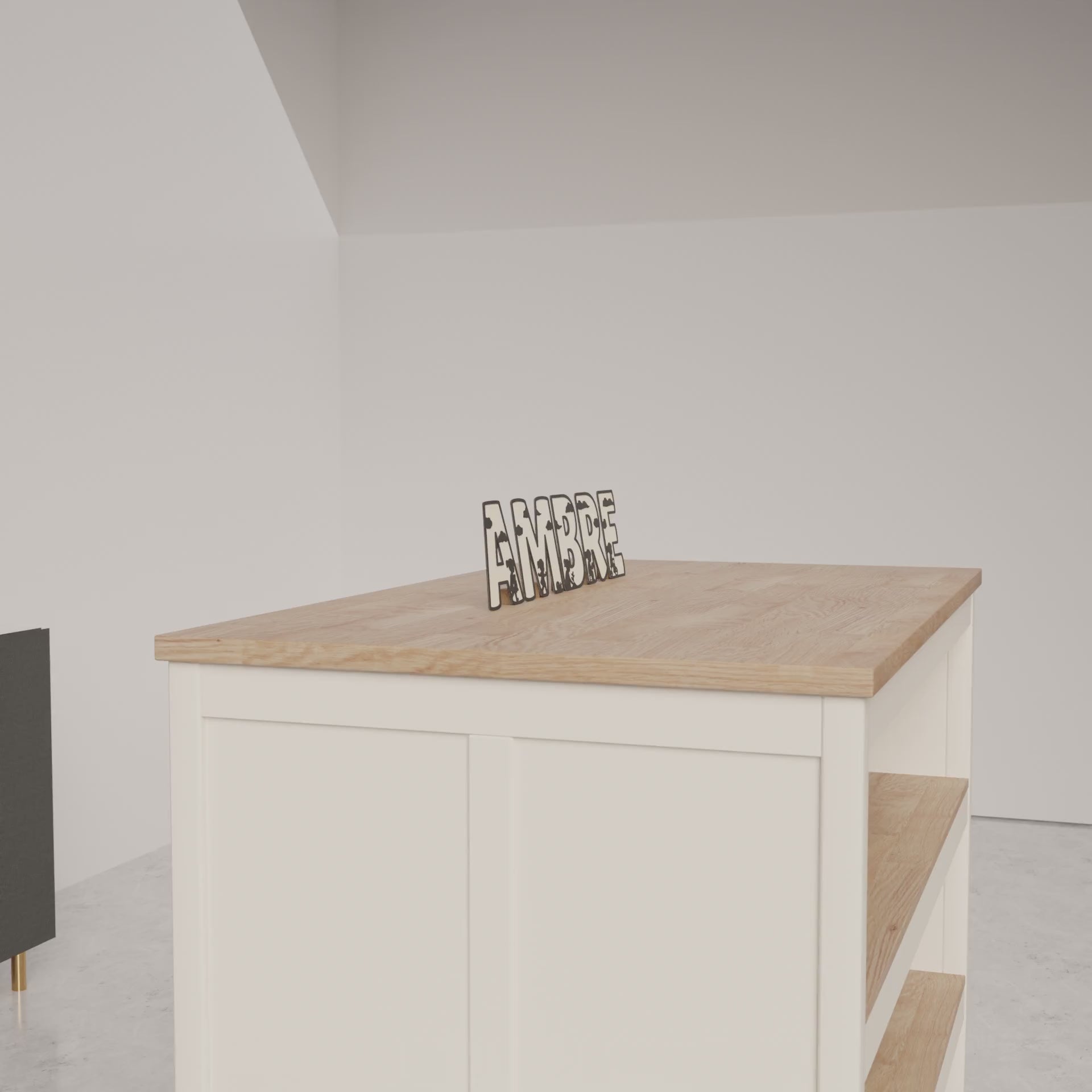 Video de presentation des lettre custom en bois sur le theme des petites filles - Video van presentatie van houten gepersonaliseerde letters in het thema van kleine meisjes.