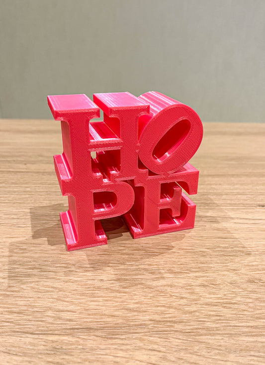 HOPE sculpture En impression 3D